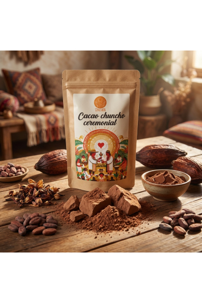 Ceremoniální Kakao Chuncho 300g Obrázek pro Ceremoniální Kakao Chuncho 300g